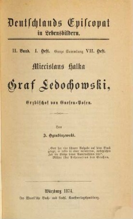 Miecislaus Halka Graf Ledochowski, Erzbischof von Gnesen-Posen
