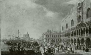 Venedig, Riva degli Schiavoni : Venedig, Segelboote