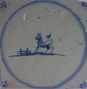 Fliese, Niederlande, 1800-1840
