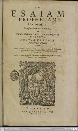 In Esaiam prophet. commentarii