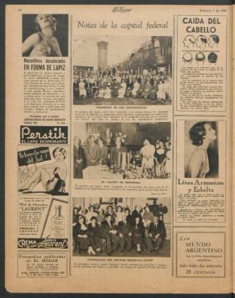 Notas de la capital federal
