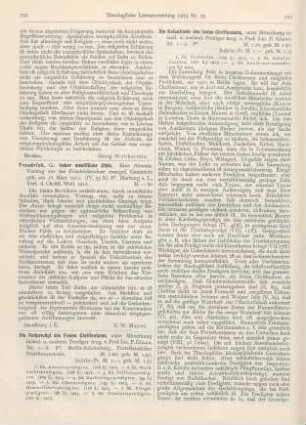 791-794 [Rezension] Glaue, Paul (Hrsg.), Die Kasualrede des freien Christentums. Bd. 1 - 3