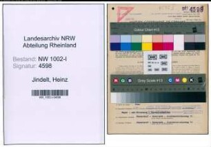 Entnazifizierung Heinz Van Jindelt, geb. 13.04.1908 (Kaufm.Angest.)