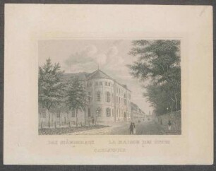 Das Ständehaus in Carlsruhe