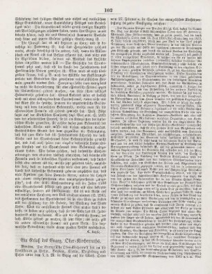102-103 Ein Erlaß des Evang. Ober-Kirchenraths