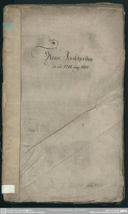 1749: Des Leipziger Creises Steuer-Ausschreiben auf das Jahr ...