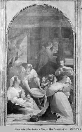 Altar der Geburt Mariens : Geburt Mariä