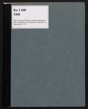 Dissertatio Juridica Iuridica Inauguralis De Praestatione Damnorum In Contractibus