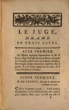 Le Juge : drame