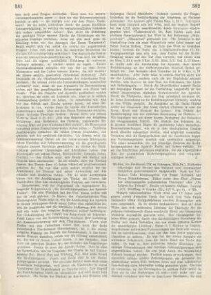 382-384 [Rezension] Weber, Ferdinand Wilhelm, Jüdische Theologie