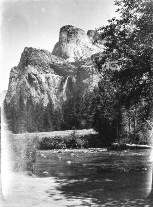 Mirror See und Half Dome Berg (Kalifornien 1925/30)