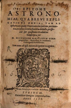 Epitome Astronomiae