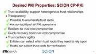 SCION: PKI Overview