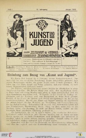 Heft I (Januar 1909)
