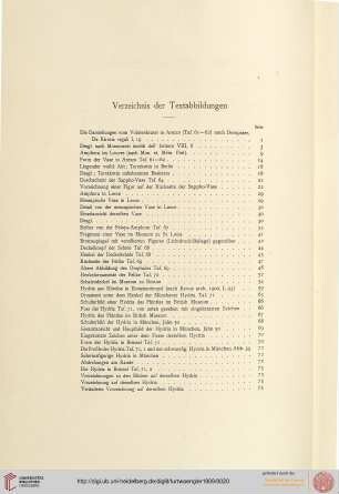 Verzeichnis der Textabbildungen