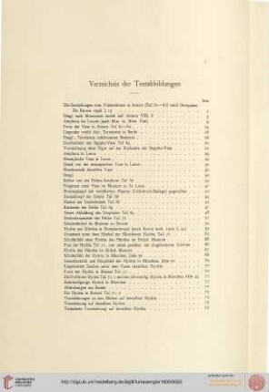 Verzeichnis der Textabbildungen