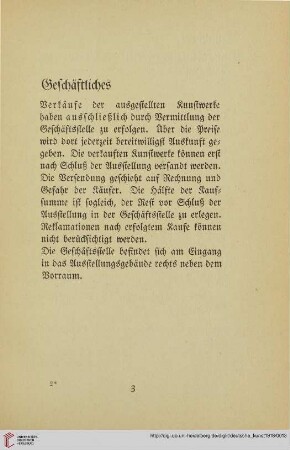 Geschäftliches