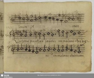 [Anonymus:] Victimae paschali laudes