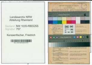 Entnazifizierung Friedrich Kerssenfischer , geb. 11.02.1903 (Steiger)