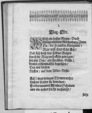 Klag-Ode