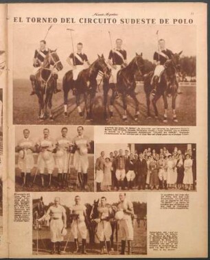 El torneo del circuito sudeste de polo [Fotografías]