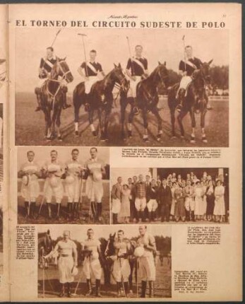 El torneo del circuito sudeste de polo [Fotografías]