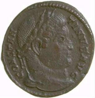 Münze, Follis, 324 - 325