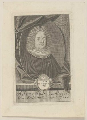 Bildnis des Adam Andr. Cnollaeus