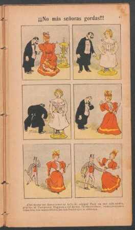 ¡¡¡No mas señoras gordas!!! - [Cómic]
