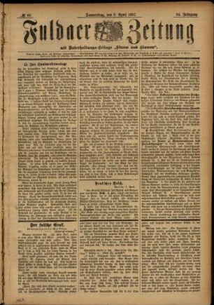Ausgabe vom Donnerstag, den 08. April 1897.
