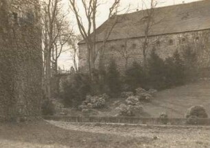 Riesa. Ehemaliges Benediktinerinnen-Kloster. Nordflügel. Blick vom Wehrturm