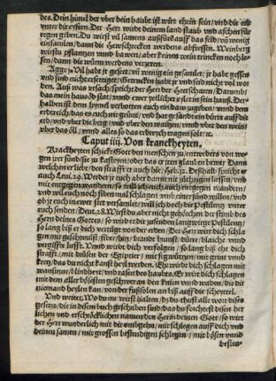 Caput iiii. Von kranckheyten.