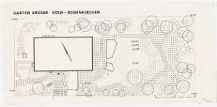 Garten Krüger, Köln: Lageplan