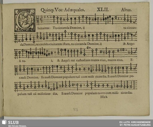 XLII. Civitatem istam tu circumda Domine