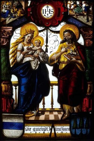 Maria mit dem Kinde u. Johannes der Täufer