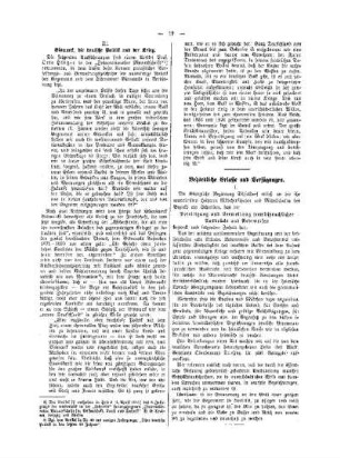 Behördliche Erlasse und Verfügungen