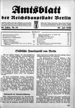 1939,31: Nr. 31, 30. Juli 1939
