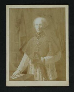 Porträt Martin von Deutinger : Foto-/Bildersammlung Stenografische Sammlung. Porträt Martin von Deutinger. Photographie nach Gemälde (um 1850). Dresden: SLUB P a 1085