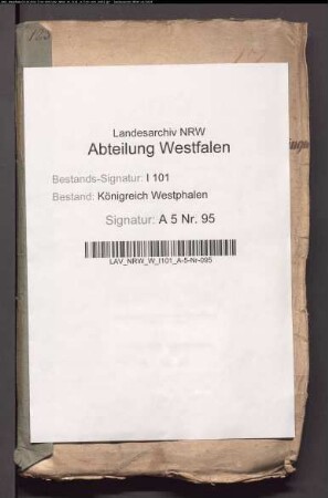 Krondomänenländereien zu Lüchtringen; Weseruferreparaturen der Krondomäne Corvey