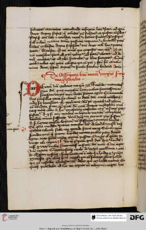 Franciscus Martini, Collatio in die assumptionis BMV