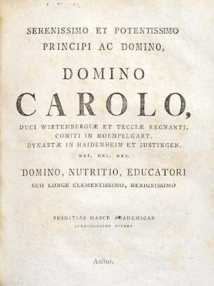 Dissertatio Medica De Praecipuis Deliriorum Causis Eorumque Medela Generalia Quaedam Exhibens