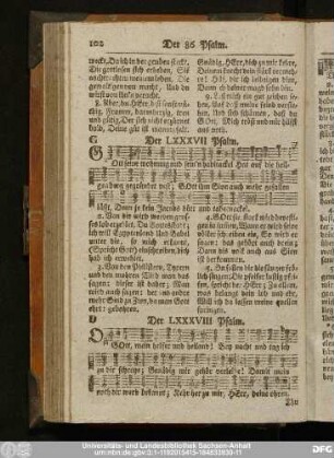 Der LXXXVIII Psalm.