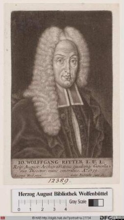 Bildnis Johann Wolfgang Ritter