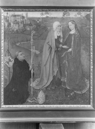 Altar aus der Abtei Sankt Vaast in Arras — Die Heimsuchung Mariae