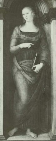Teil eines Hochaltars: Die heilige Helena