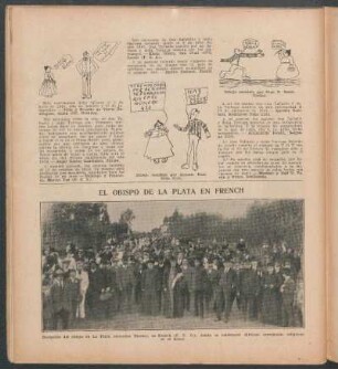 El obispo de La Plata en French - [Fotografías]