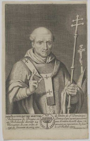 Bildnis des Barthelemy des Martyrs