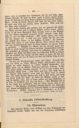 2. Gesunde Lebenshaltung