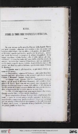 XVIII. Ancora la Torre dell'Annunziata e Revigliano