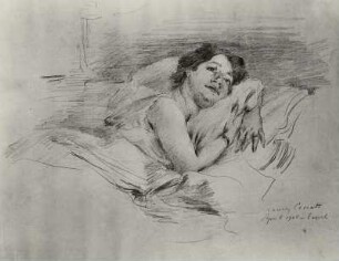 Ruhende (Frau Charlotte Corinth)